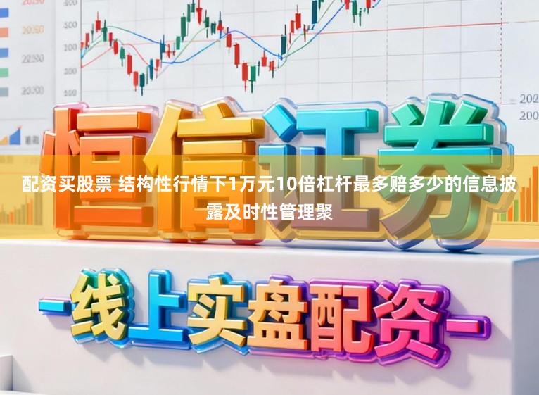 配资买股票 结构性行情下1万元10倍杠杆最多赔多少的信息披露及时性管理聚