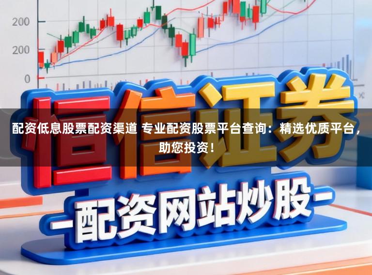 配资低息股票配资渠道 专业配资股票平台查询：精选优质平台，助您投资！