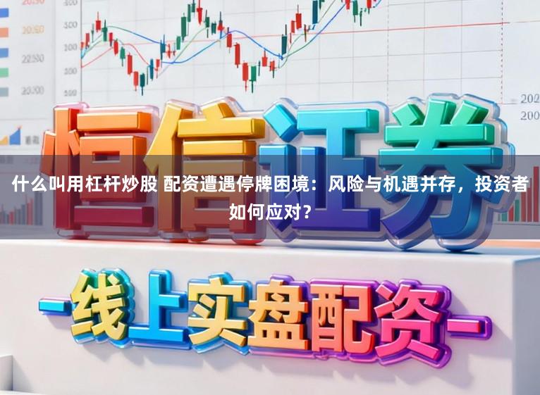 什么叫用杠杆炒股 配资遭遇停牌困境：风险与机遇并存，投资者如何应对？