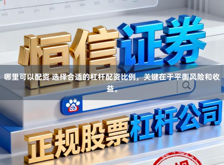 哪里可以配资 选择合适的杠杆配资比例，关键在于平衡风险和收益。