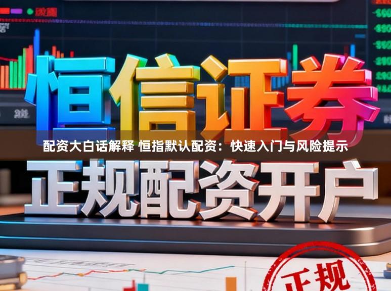 配资大白话解释 恒指默认配资：快速入门与风险提示